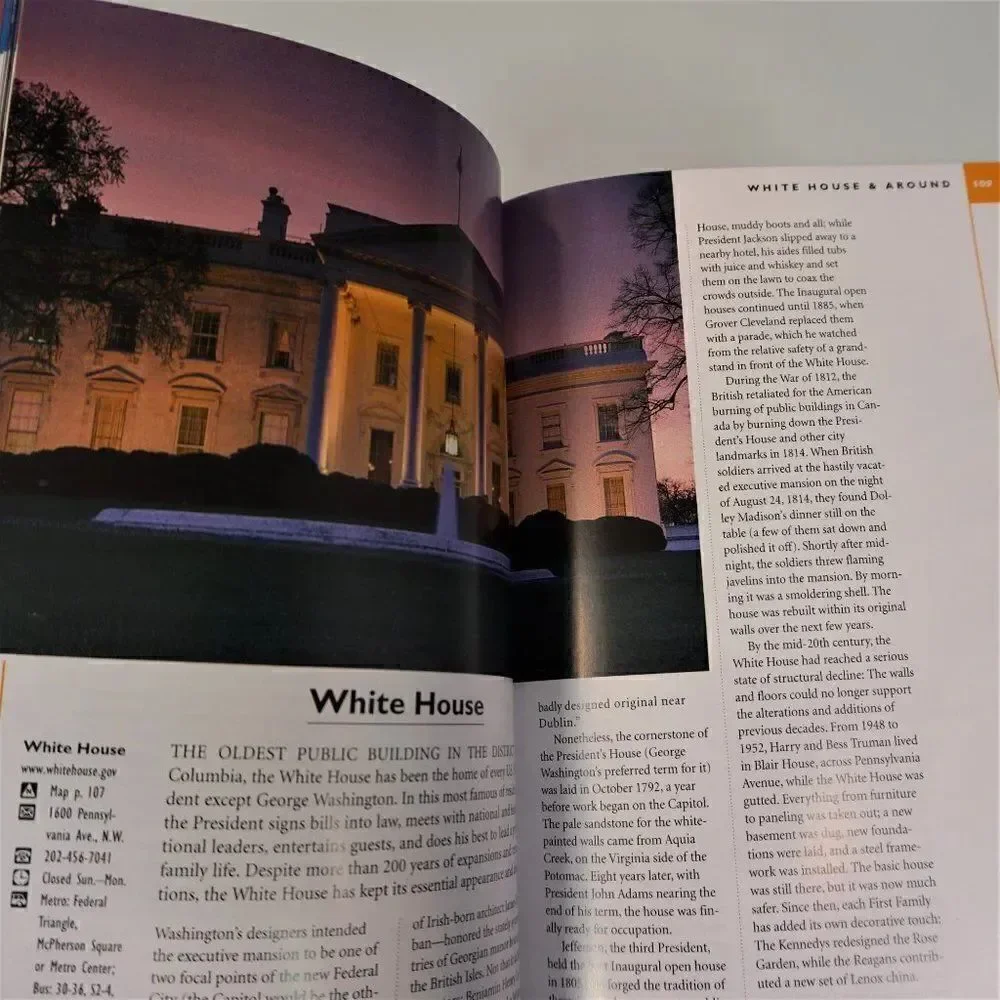 National Geographic Traveler Washington D.C. by John M. Thompson 2005